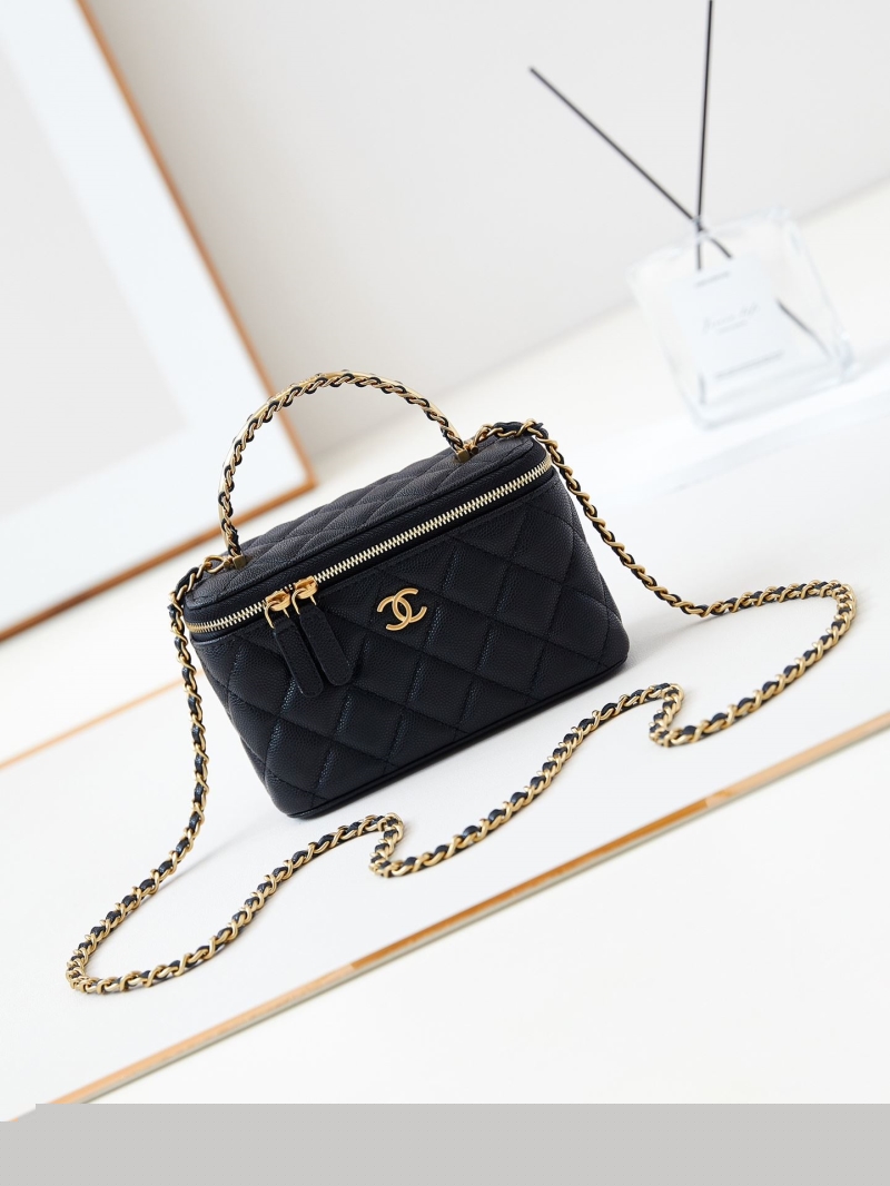 Ch*el cosmetic bags